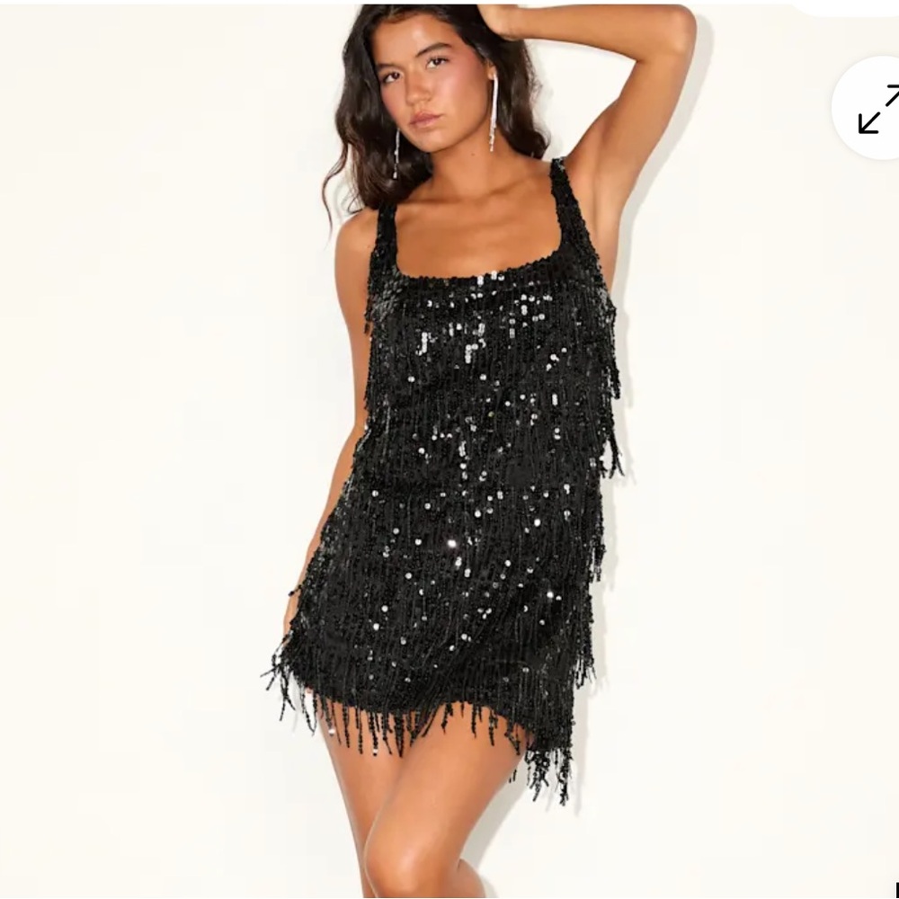 Sparkly fringe dress (NEW)